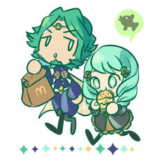 Seteth and Flayn